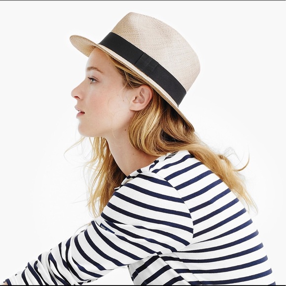 j crew panama hat